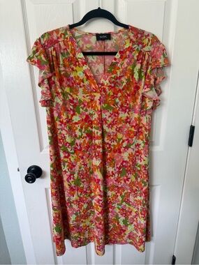 MSK Floral Dress